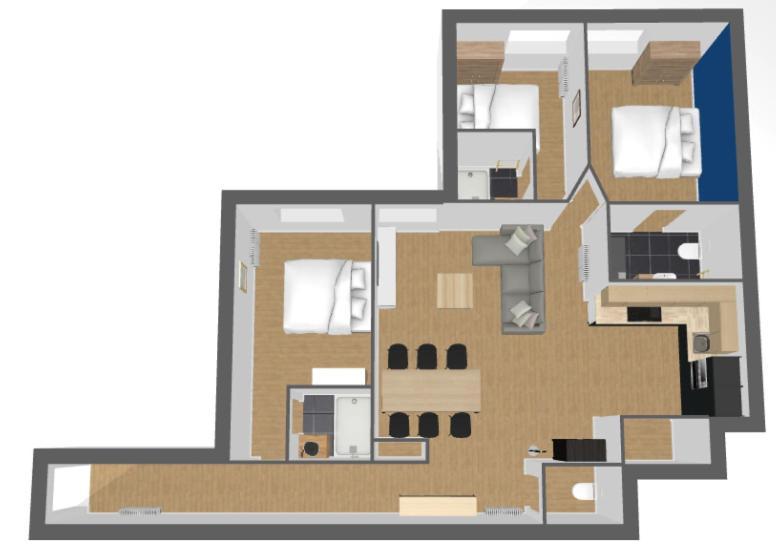 Madonna Elegance, Proche Sanctuaire, 95M2 Apartment Lourdes Exterior foto